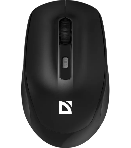 Комплект клавиатура+мышь Defender C-972 беспроводной, USB, 1600 DPI, черный