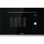 Встраиваемая микроволновая печь GORENJE BMX201AG1BG Электронное управление, черный, объем: 20 л, фото 1