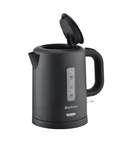 Электрочайник Blackton Bt KT031P черный, 1.0 л, 1100 Вт, скрытый нагревательный элемент