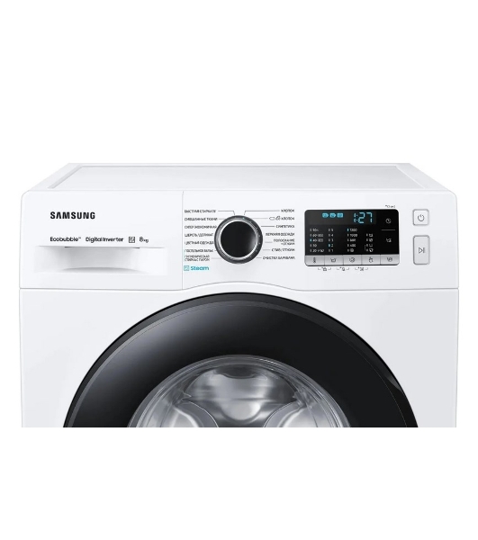 Стиральная машина Samsung WW80AGAS21AELP кл.:A фронт. макс.:8кг