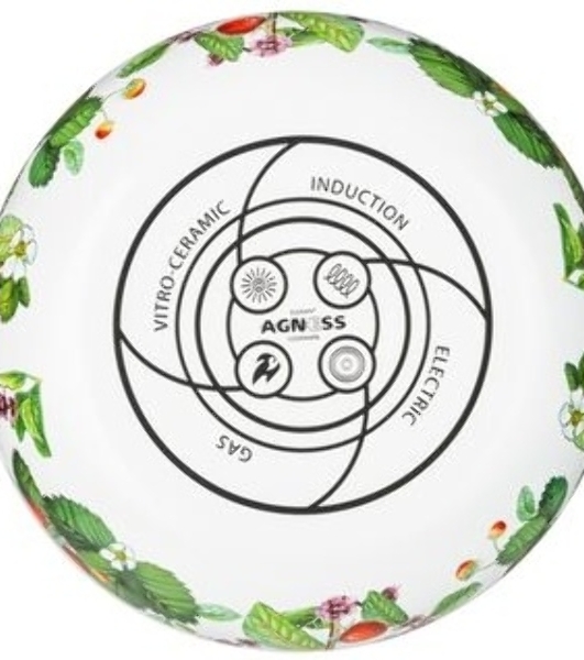Кастрюля эмалированная AGNESS 934-562 Фруктовая корзина, 2.8 л
