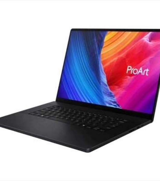 Ноутбук ASUS ProArt P16 H7606WM-RJ112X 16'(2880x1800 OLED)/Touch/AMD Ryzen AI 9 HX 370(2Ghz)/32768Mb/2TbPCISSDGb/noDVD/Ext:nVidia GeForce RTX 5060(8192Mb)/Cam/BT/WiFi/90WHr/war 1y/1.85kg/Nano Black/Win11Pro + алюм корп; DialPad