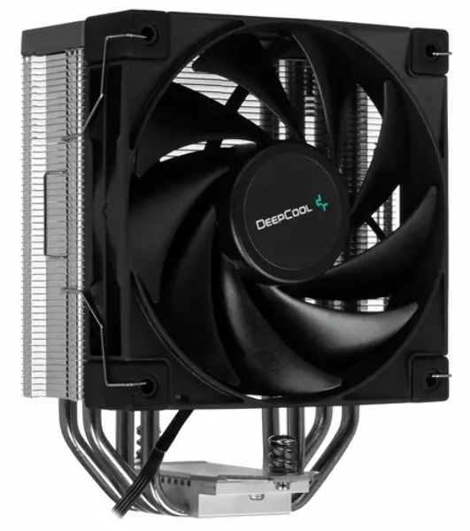 Кулер для процессора DEEPCOOL AK400 черный, 120 мм, алюминий/медь, 1850 об/мин, 29 дБ, 4 pin, 220 Вт, 155 мм