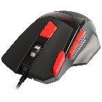 Мышь проводная Qumo Predator M80 черный, 3200 dpi, USB, кнопки - 8, фото2