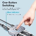 Переключатель - разветвитель Vention HDMI v2.1 двунаправленный 2x1/1x2, фото4
