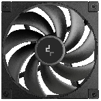 Вентилятор для корпуса DEEPCOOL FD14 черный, 140 мм, 1650 об/мин, 25.6 дБ, 4 pin, фото 1
