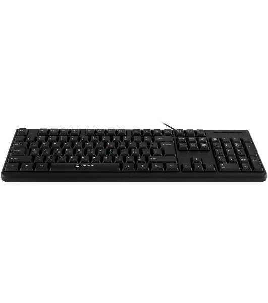 Клавиатура Oklick 100M HW3 проводная, USB Type-A, чёрный