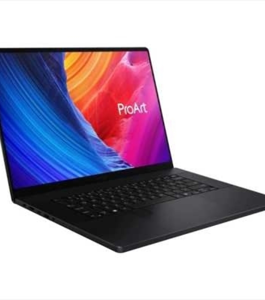 Ноутбук ASUS ProArt P16 H7606WM-RJ112X 16'(2880x1800 OLED)/Touch/AMD Ryzen AI 9 HX 370(2Ghz)/32768Mb/2TbPCISSDGb/noDVD/Ext:nVidia GeForce RTX 5060(8192Mb)/Cam/BT/WiFi/90WHr/war 1y/1.85kg/Nano Black/Win11Pro + алюм корп; DialPad