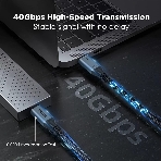 Кабель Thunderbolt4/USB4 Type-C, 5K@60Hz, 40Gbps, PD 100W, 5A, VCOM, 1.2м CU540M-1.2M, фото10