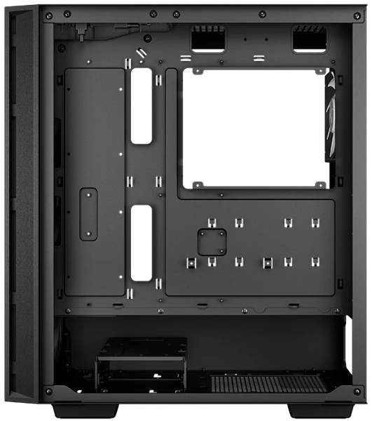 Компьютерный корпус Deepcool MATREXX 55 MESH V4 без БП, боковое окно (закаленное стекло), 3xARGB LED 140мм вентилятора спереди, 1xARGB LED 120мм вентилятор сзади, черный, ATX