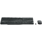 Комплект клавиатура+мышь Logitech MK235 беспроводной, USB, 1000 DPI, серый ( неоригинальная гравировка), фото5