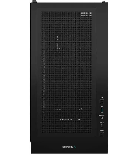 Компьютерный корпус DeepCool CH560 черный (R-CH560-BKAPE4-G-1) (ATX, без БП, 2хUSB, с окном)