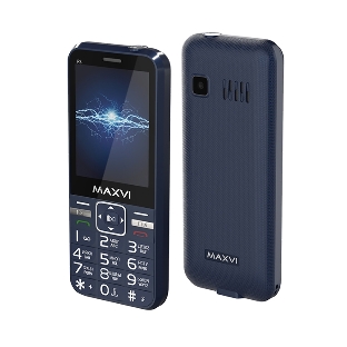 Мобильный телефон Maxvi P3 синий