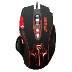 Мышь проводная Qumo PRO Series Juggernaut M84 черный, 6400 dpi, USB, кнопки - 8, фото 1