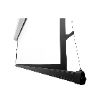 Экран с электроприводом Lumien Cinema Control 219x362 см (раб.область 198х352 см) (159') Matte White FiberGlass черная кайма по периметру, доп.черная область 10 см, триггер., RS232, IR, RF управл. в комплекте, цвет корпуса 'титаниум' 16:9, фото6