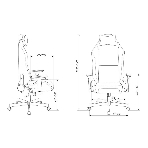 Кресло Knight N1 Fabric розовый, велюр, 120 кг, механизм качания, фото11