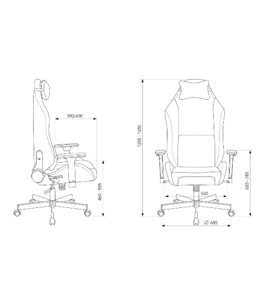 Кресло Knight N1 Fabric розовый, велюр, 120 кг, механизм качания