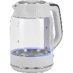 Чайник электрический Vitek VT-WK1059 1.7л. 2200Вт белый корпус: стекло/пластик, фото 1