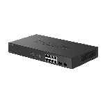 Коммутатор D-Link DGS-1010P/B1A, 8×1 Гбит/с + 2×1 Гбит/с SFP, неуправляемый, фото3