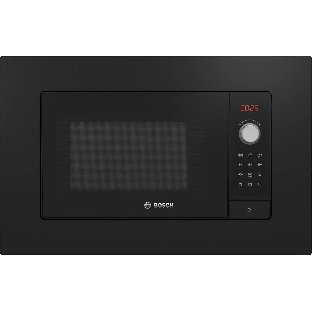 Встраиваемая микроволновая печь Bosch BEL653MB3 черный, 25 л, 800 Вт, переключатели - поворотный механизм/сенсор
