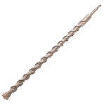 Бур по бетону Denzel двойная спираль, Cobalt W-tip, 22x460 мм, SDS PLUS, фото 1