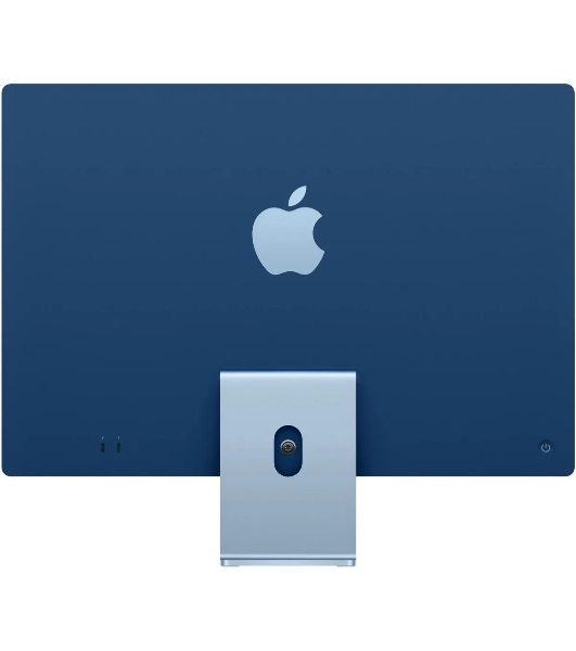 Моноблок Apple iMac A2874 24' 4.5K M3 8 core (4) 8Gb SSD 256Gb 8 core GPU macOS WiFi BT 143W клавиатура мышь Cam синий 4480x2520