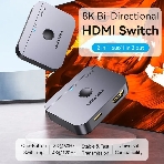 Переключатель - разветвитель Vention HDMI v2.1 двунаправленный 2x1/1x2, фото7