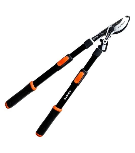 Сучкорез Patriot LBF 1020 T, плоскостной, кованые лезвия,усилен.механизм,телескоп.ручки,PP+TPR-рукоятки,1020 мм