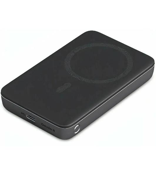 Портативный аккумулятор Aukey Magnetic2 10000 Qi2 черный