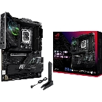 Материнская плата ASUS ROG STRIX Z890-F GAMING WIFI, LGA 1851, Intel Z890, 4xDDR5, 4xSATA, 5xM.2, 1xPCIe 5.0 x16, 1xPCIe 4.0 x4, 1xHDMI, 1xDP, 2xUSB-C, 1x 2.5Gb LAN, 4xUSB-A 3.2 Gen 1, 4xUSB-A 3.2 Gen 2, 2xUSB-A 2.0, 2xUSB-C Thunderbolt 4, 2x3.5 мм, 7.1, ATX, фото2