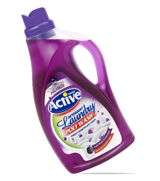 Гель для стирки ACTIVE универсальный 2500 мл. Poly wash (511601412)