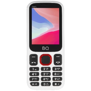 Мобильный телефон BQ 2440 Step L+ белый/красный