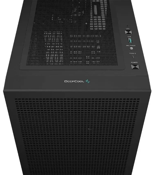 Компьютерный корпус DeepCool CH560 черный (R-CH560-BKAPE4-G-1) (ATX, без БП, 2хUSB, с окном)
