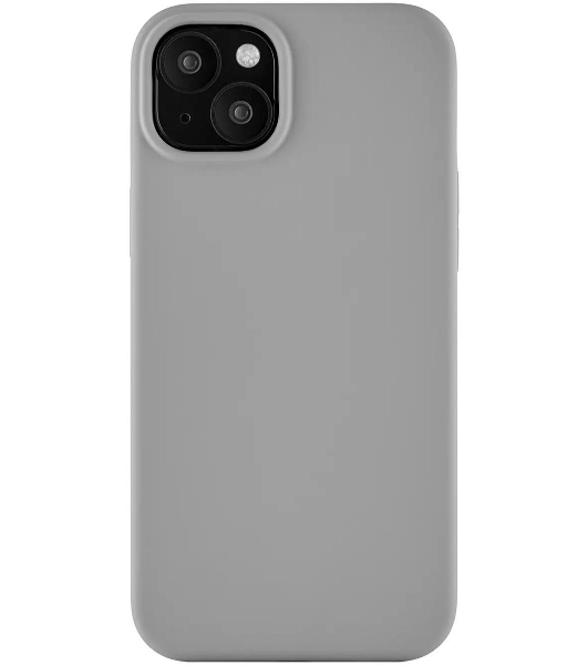 Чехол (клип-кейс) uBear для Apple iPhone 15 Plus Touch Mag Case with MagSafe серый (CS272MG67TH-I23M)