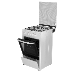 Плита газовая Darina 1B GM 341 107 W белый/черный, конфорок 4 шт, духовка 50 л, 50 см x 85 см x 56 см, фото4