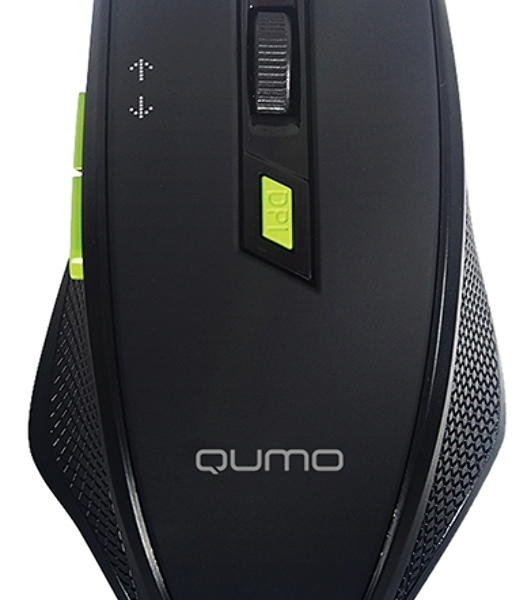 Мышь беспроводная Qumo Office Prisma Black M85 черный, 2400 dpi, радиоканал, USB, кнопки - 7