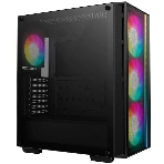 Компьютерный корпус Deepcool MATREXX 55 MESH V4 без БП, боковое окно (закаленное стекло), 3xARGB LED 140мм вентилятора спереди, 1xARGB LED 120мм вентилятор сзади, черный, ATX, фото10