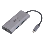USB-концентратор Dahua TC37, USB Type-C, USB 3.0 + HDMI + SD/TF + PD Docking Station, USB, фото2