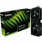 Видеокарта Palit PA-RTX 5060Ti DUAL OC 8Gb RTX 5060TI 8Gb 128bit GDDR7 2407/28000 HDMIx1 DPx3 HDCP Ret, фото 1