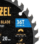 Пильный диск по дереву Denzel ф160 х 20 мм, 36 зубьев, фото10