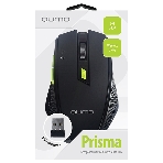 Мышь беспроводная Qumo Office Prisma Black M85 черный, 2400 dpi, радиоканал, USB, кнопки - 7, фото2