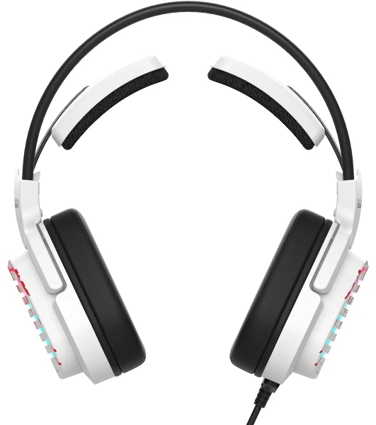 Гарнитура Bloody G565 белый, проводная, USB, подсветка