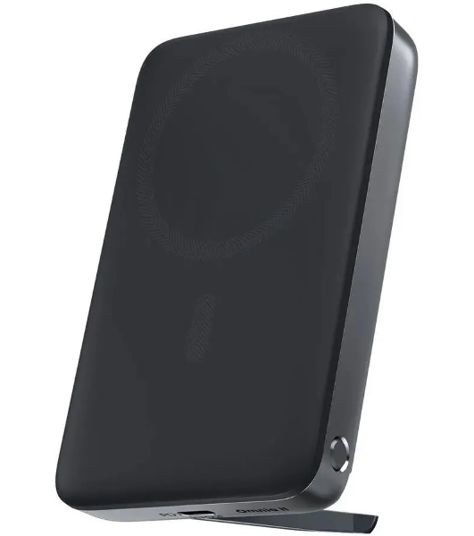 Портативный аккумулятор Aukey Magnetic2 10000 Qi2 черный