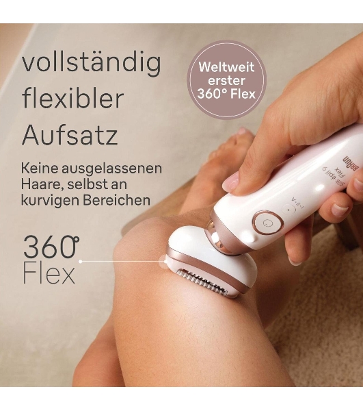 Электрический эпилятор BRAUN SES9-030 3D
