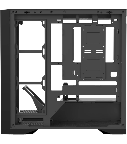 Компьютерный корпус AeroCool/Formula Air Power G8 Floe черный без БП ATX 2xUSB 3.0 1xUSB3.1 audio bott PSU