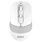 Мышь беспроводная A4Tech Fstyler FB10C белый/серый, 2000 dpi, радиоканал, Bluetooth, USB, кнопки - 4, фото 1