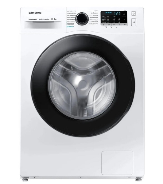 Стиральная машина Samsung WW80AGAS21AELP кл.:A фронт. макс.:8кг