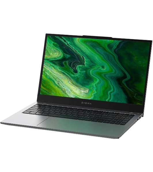 Ноутбук Digma Pro Fortis M Ryzen 5 7430U 16Gb SSD 512Gb Intel UHD Graphics 15.6' IPS FHD (1920x1080) Windows 11 Professional grey WiFi BT Cam 4250mAh (DN15R5-ADXW07)