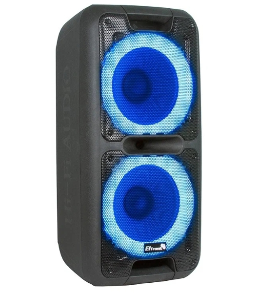 Колонка Eltronic 10' (20-14 DANCE BOX 300) динамик 2шт/10' с TWS 80 Вт черный