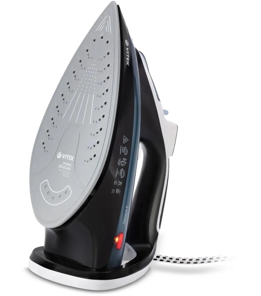 Утюг Vitek VT-8304 2400 Вт черный/белый/синий